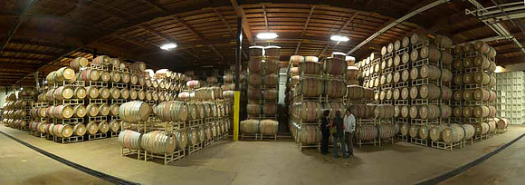 RodneyStrong barrel room pano