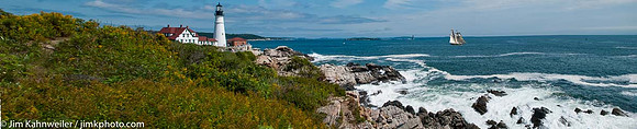 JimKPhoto_Portland Head Light pano2